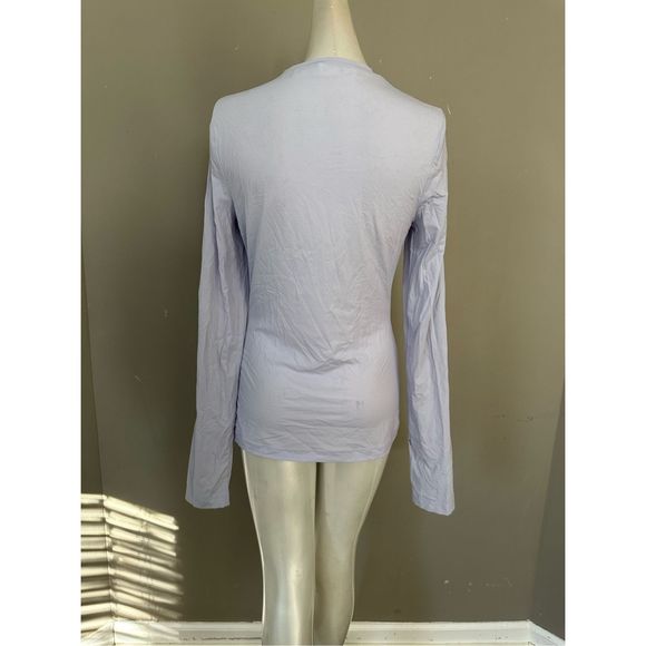 OFF-WHITE  Long-Sleeve Basic T-Shirt - Lilac - Picture 7 of 10